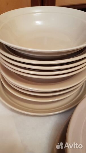 Набор посуды 14 предметов, тарелки