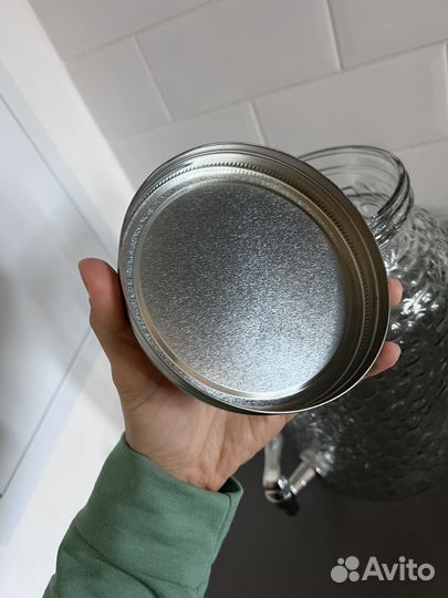 Банка для лимонада с краном