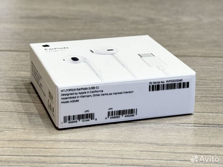 Новые Apple EarPods USB-C проводные оригинал
