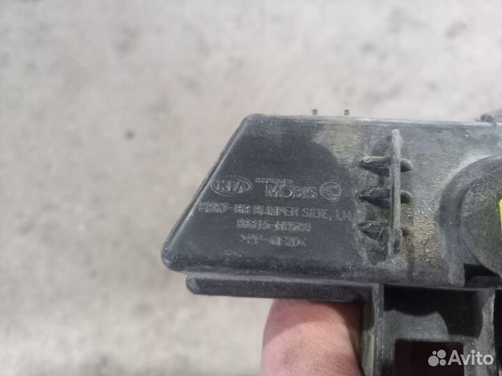 Кронштейн заднего бампера левый KIA RIO 4