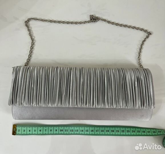 Сумка женская серебряная