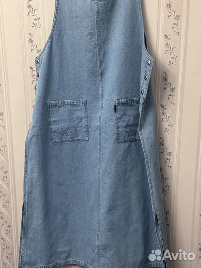 Джинсовый сарафан