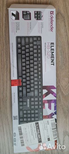 Проводная клавиатура Defender Element HB-520