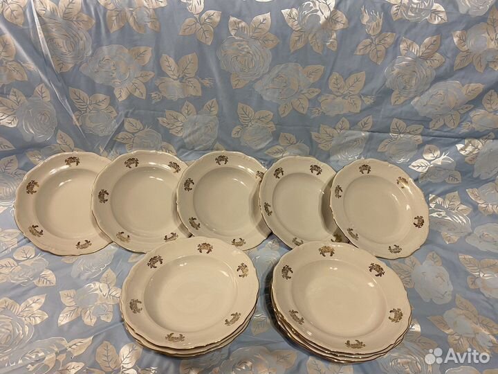 Тарелки суповые, Walbrzych, 6 штук