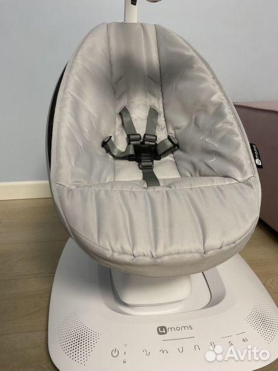 Кресло-качалка 4moms mamaRoo New серебро 2001003