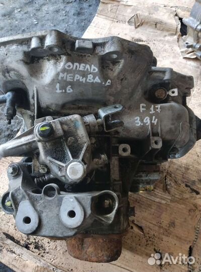 МКПП опель мерива 1,6 F17