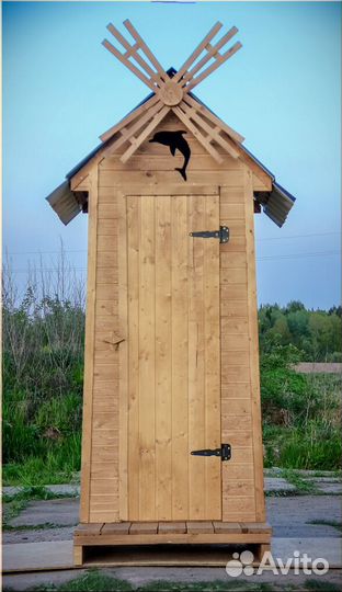 Дачный туалет с установкой SHP794