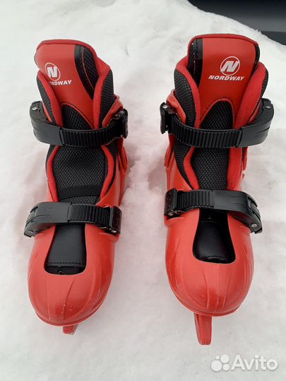 Коньки хоккейные 27-30 раздвижные