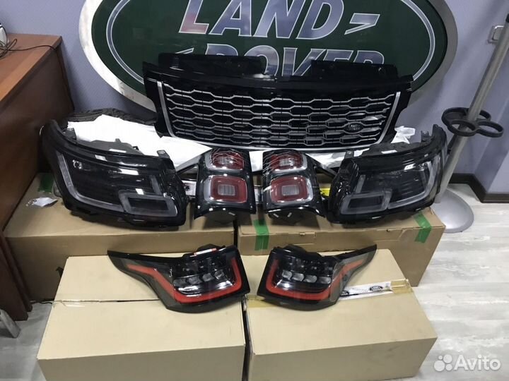 Фонари Range Rover sport 2 L494 2018 restyling