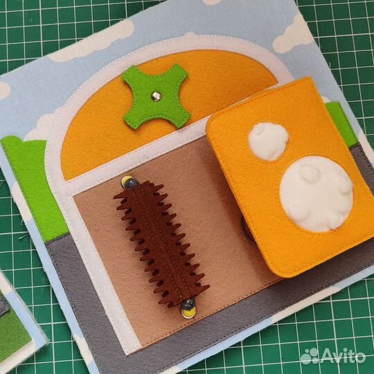 Мягкая книга для мальчика 