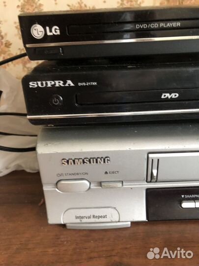 Видеомагнитофон,двд