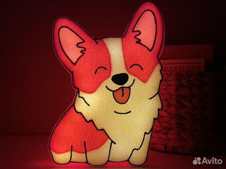 Ночник мягкий Корги