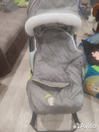 Детские зимние санки