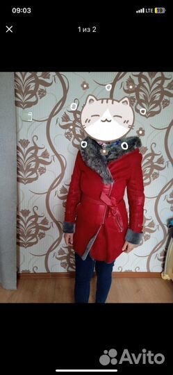 Дубленка натуральная женская 42 44