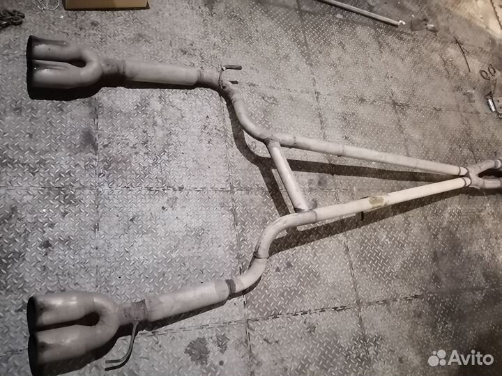 Выхлопная система (прямоток) BMW e60