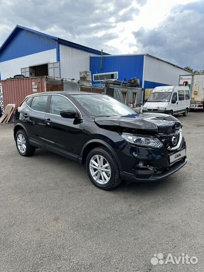 Nissan Qashqai 2.0 CVT, 2021, битый, 11 000 км