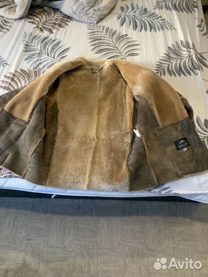 Дубленка мужская италия оригинал мех ягненка