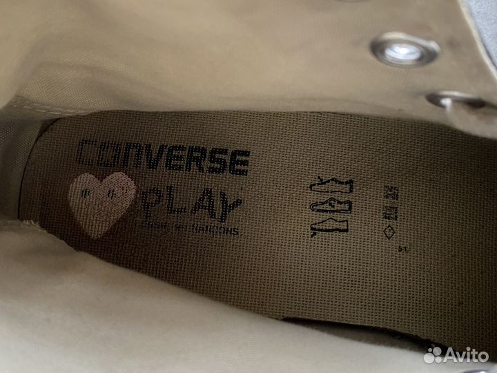 Кеды Converse x Comme des Garcons Play