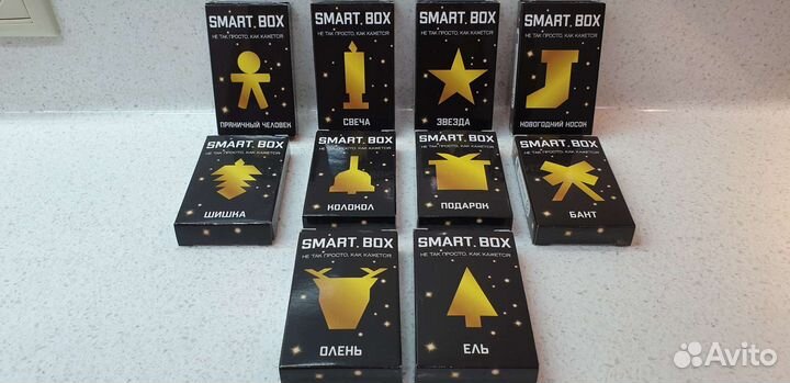 IQ пазл, головоломки Smart BOX