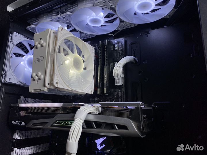 Игровой компьютер Ryzen 5600x/Rx 6700xt гарантия