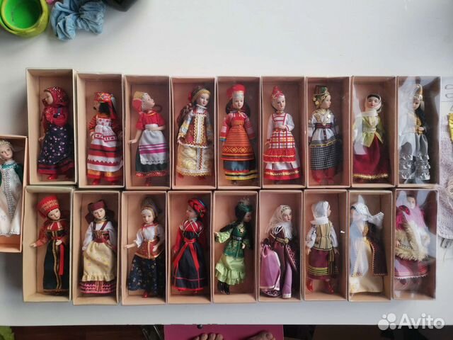 Куклы в народных костюмах деагостини купить в Москве | Хобби и отдых ...