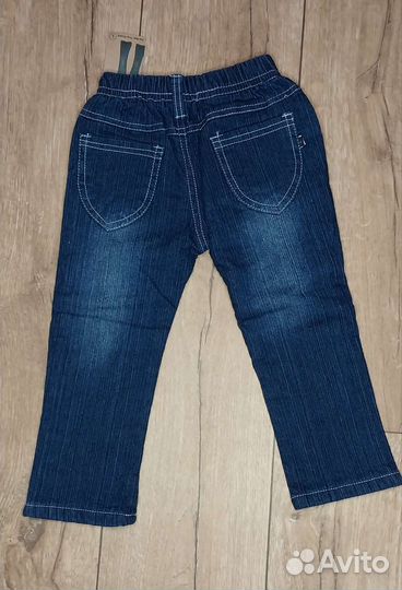 Джинсы утеплённые новые