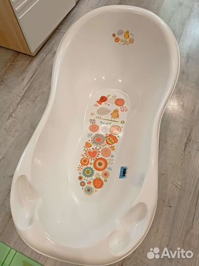 Ванночка для купания с термометром