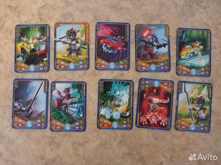 Карточки Лего Чима, Бакуган