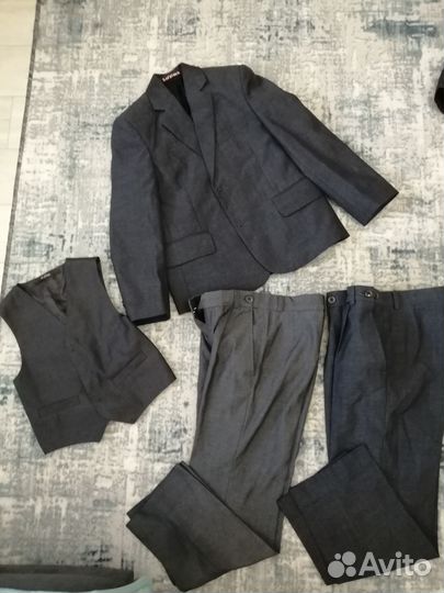 Школьная форма серая для мальчика 134