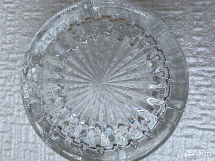 Пепельница хрустальная