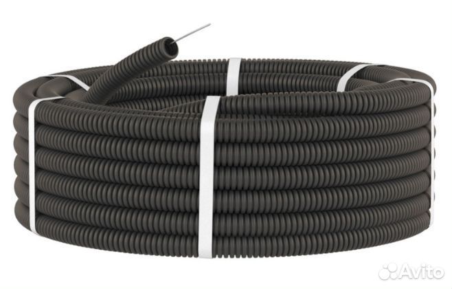 Труба гофрированная пнд 16 мм DKC (71716) с зондом