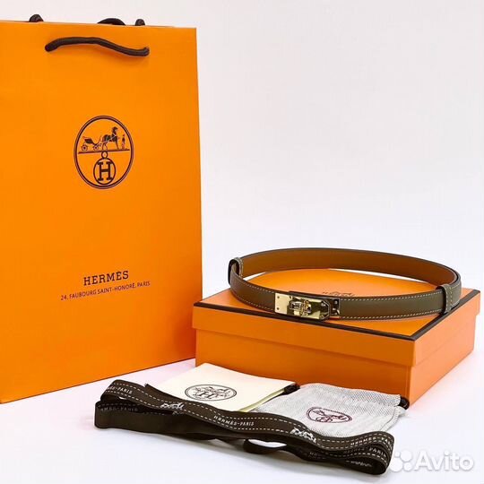 Ремень женский кожаный Hermes