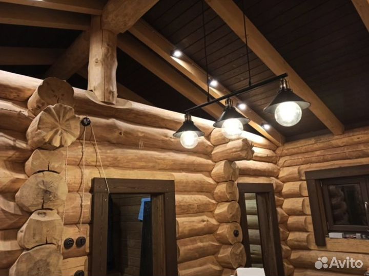 Срубы по технологии Пост энд Бим из кедра