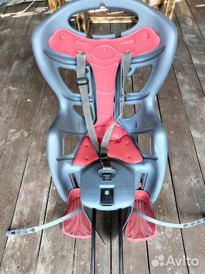 Детское велокресло на багажник