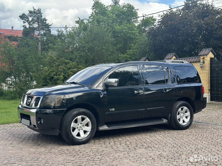 Nissan Armada 5.6 AT, 2006, 232 000 км