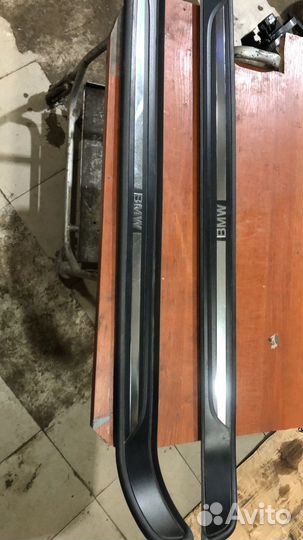 Накладки на пороги Бмв е 92 купе