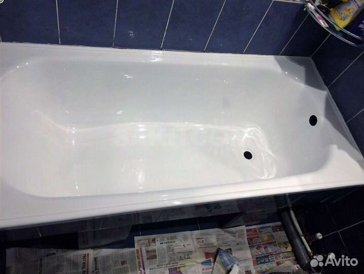 Реставрация ванны, Акриловое покрытие