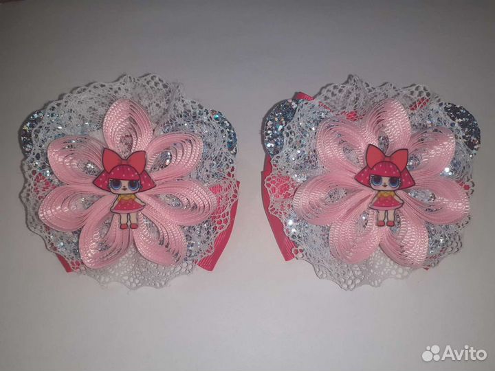 Бантики ручной работы лол