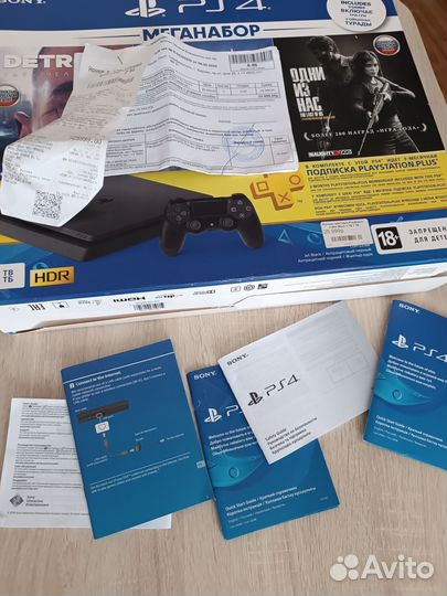 Продам ps4 slim