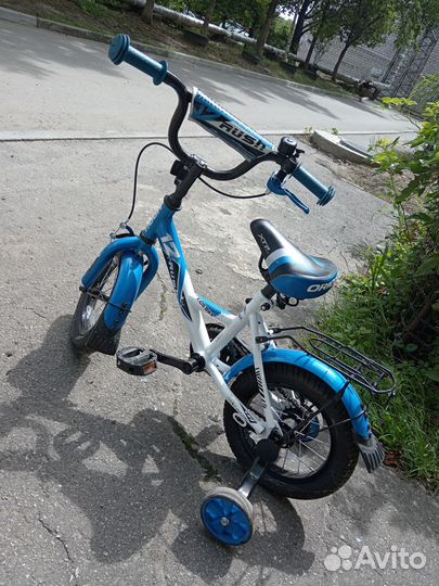 Детский трехколесный велосипед бу