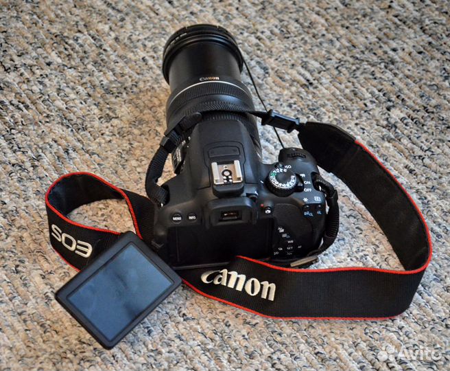 Canon EOS 650D с объективом 18-135mm IS STM