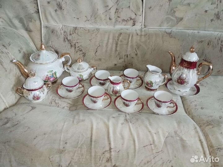 Чайный сервиз Сонная Лиза, Японского производства