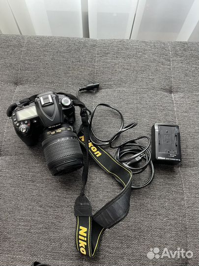 Зеркальный фотоаппарат Nikon d90 с 2 объективами
