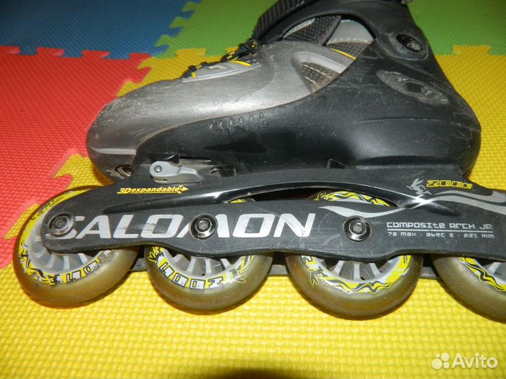 Роликовые коньки детские раздвижные 19-21