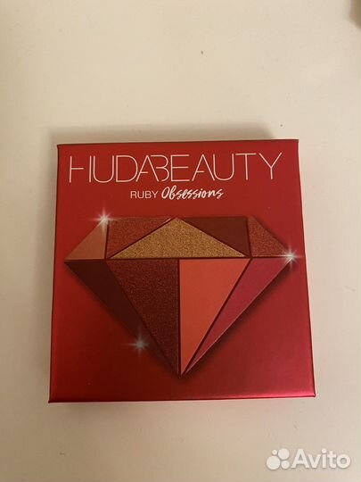 Палетка теней Huda Beauty obsessions palette ruby