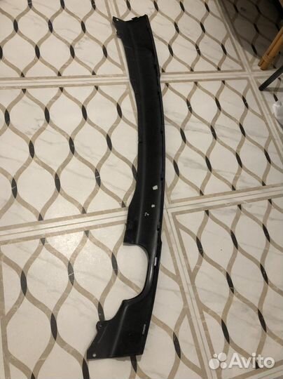 Диффузор заднего бампера bmw F30 м - пакет