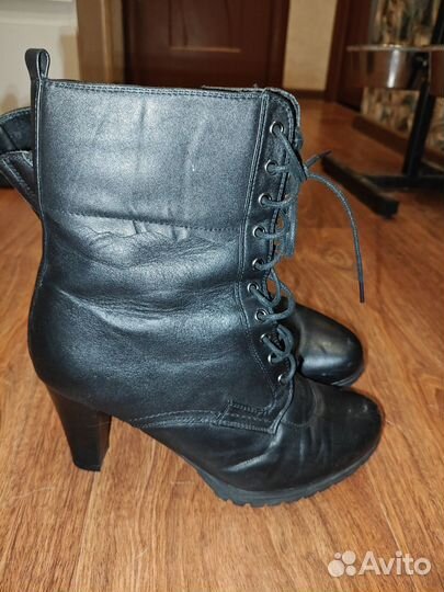 Ботильоны женские 38, натуральная кожа