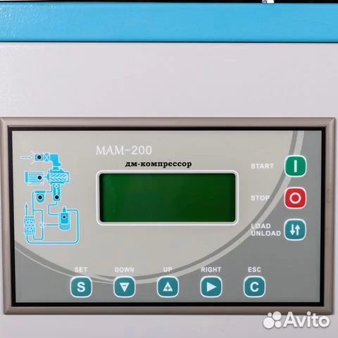 Винтовой компрессор dali DL 1.2/8 RA 1200 л/мин