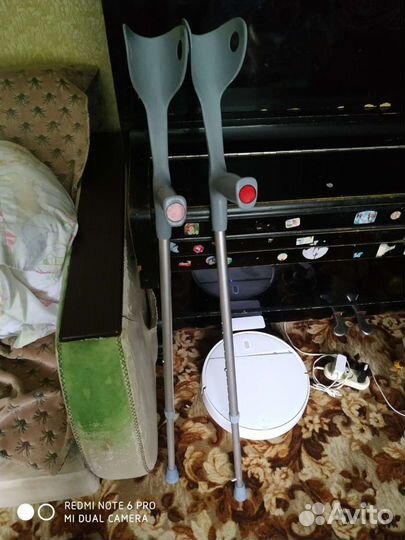 Костыли с логтевым упором