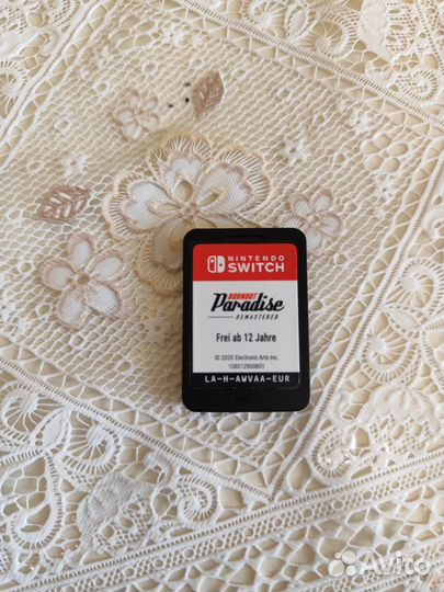 Burnout paradise Nintendo switch